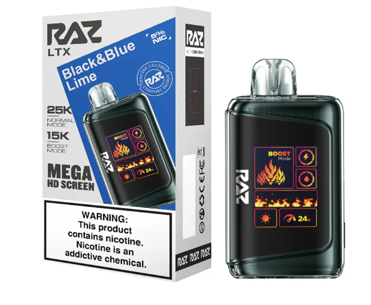 RazLtx 5pk 5% 25k Black & Blue Lime Box (6972866507556)