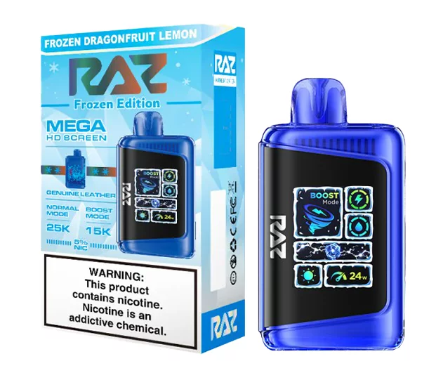RazLtx 5pk 5% 25k Frozen Edition Dragonfruit Lemon Box (6972866507457)
