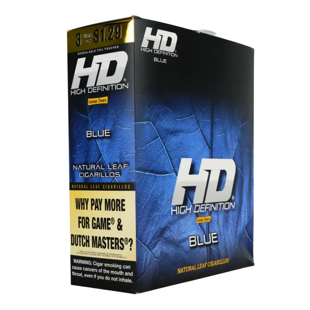 GT HD 3 For $1.29 15pk Blue Box (842426166898)