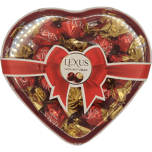Lexus 24pk 12g Hazelnut Chocolate Heart Box (8699462608095)