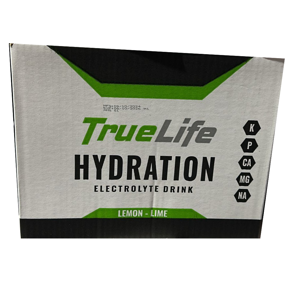 Truelife Electrolyte 12pk 20oz Lemon Lime Box (8935048613573)
