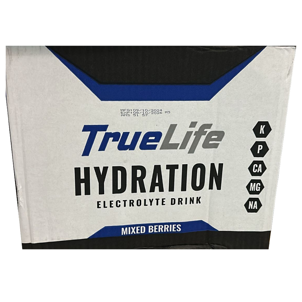 Truelife Electrolyte 12pk 20oz Mixed Berries Box (8935048613597)