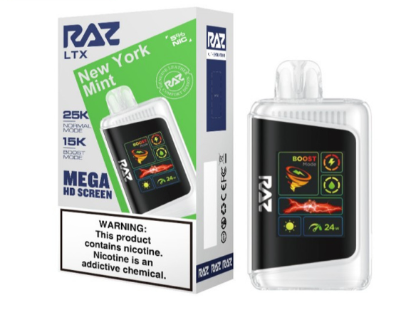 RazLtx 5pk 5% 25k New York Mint Box (6972866506658) Unit (69722866506641)