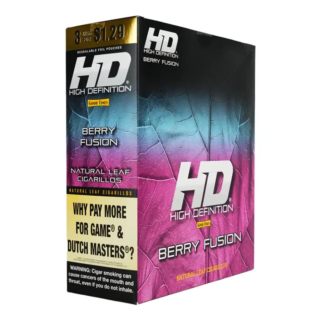 GT HD 3 For $1.29 15pk Berry Fusion Box (842426166867)