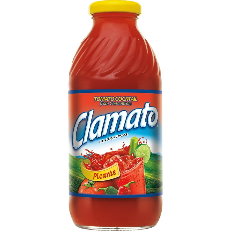 Clamato Vidrio 12u/16oz Picante Box (00014800512724) Unit (014800512748)