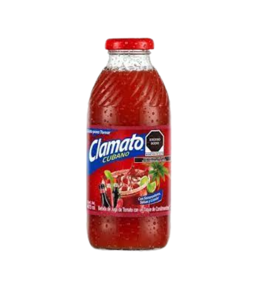 Clamato Vidrio 12pk 16oz Cubano Unit (014800000276)