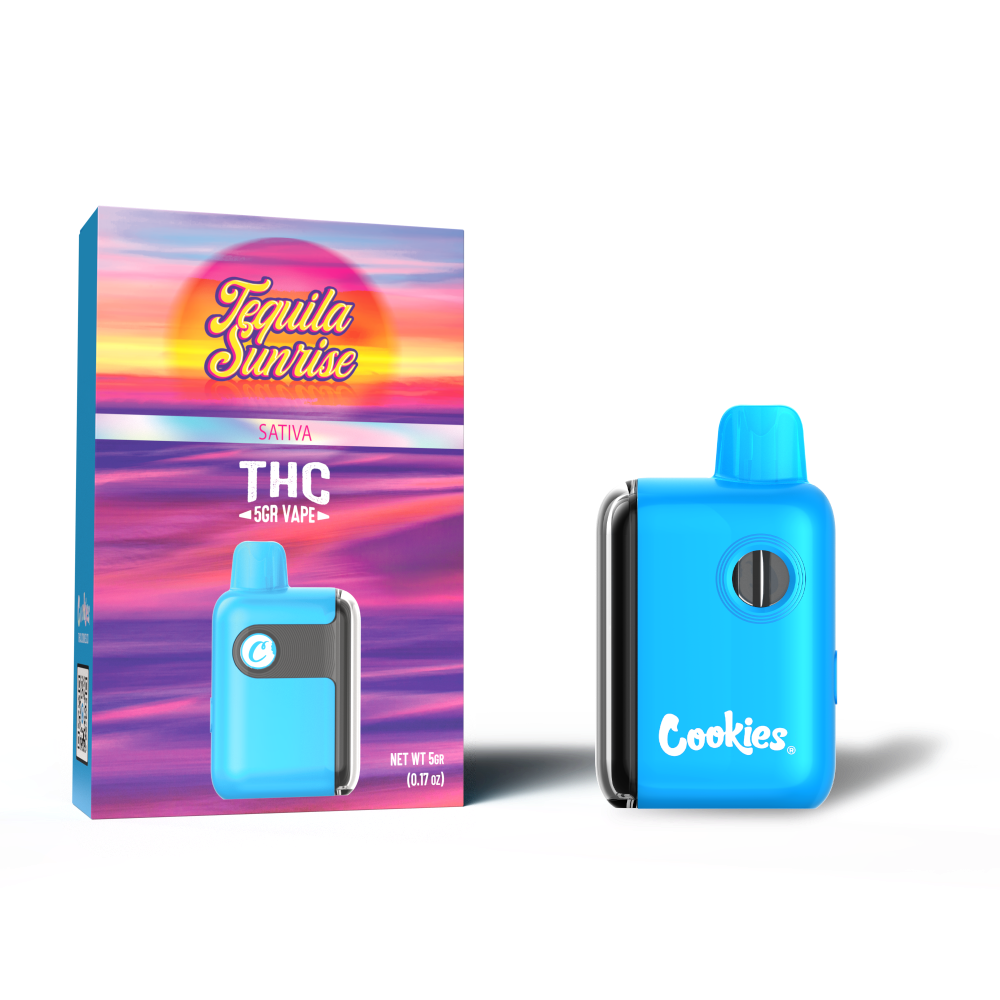 Cookies 5g Vape 5pk Tequila Sunrise Box (695682285007) 