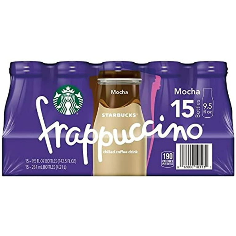 Starbucks Coffee 15pk 9.5oz Frapucino Mocha Box (012000103131)