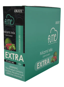 FumeExtra 10pk 5% 1.5k Miami Mix Old Box (6973304117955) Unit (6973304117948)