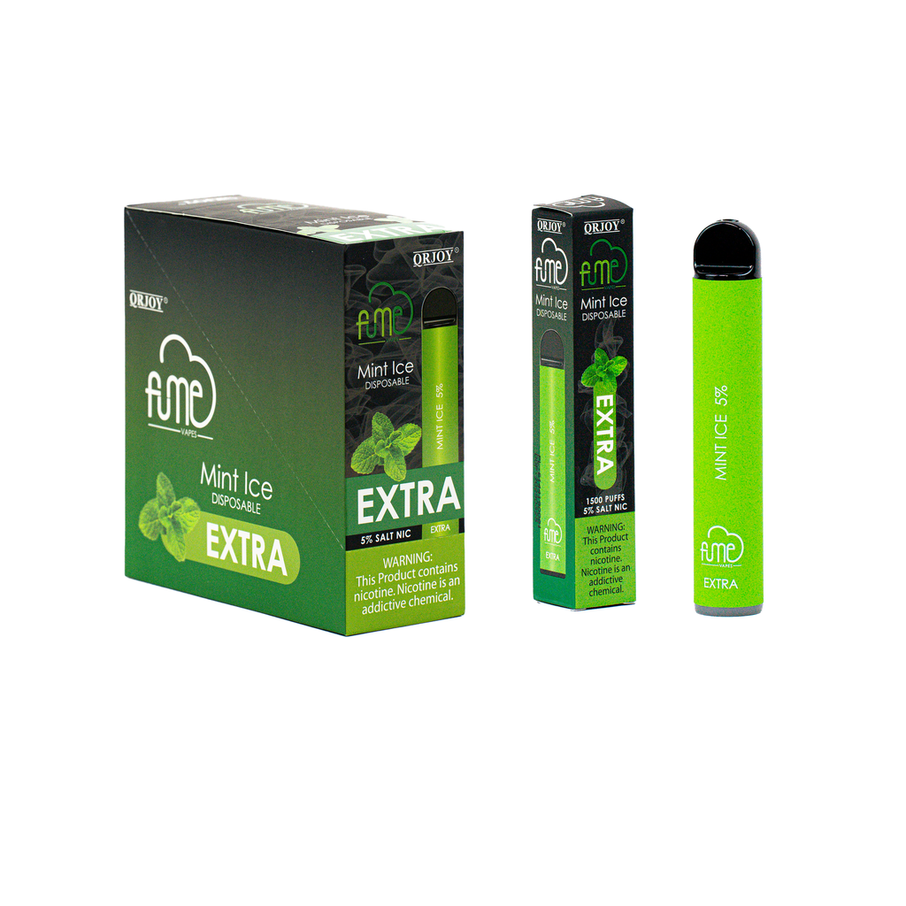 FumeExtra 10pk 5% 1.5k Mint Ice Old Box (6973304113353) Unit (6973304118327)