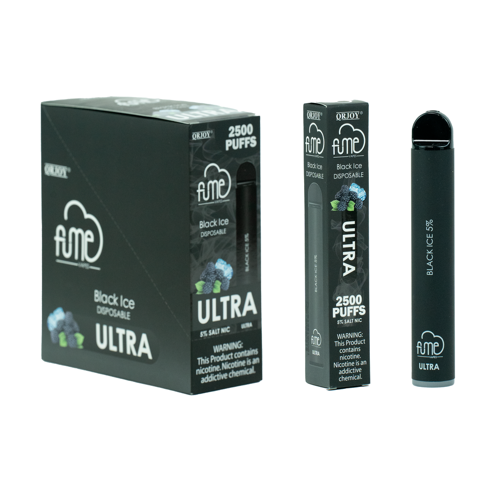 FumeUltra 10pk 5% 2.5k Black Ice Old Box (6973304116989) Unit (6973304116996)