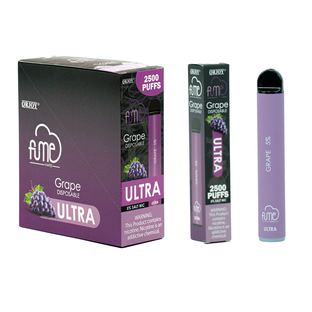 FumeUltra 10pk 5% 2.5k Grape Old Box (6973304112813)