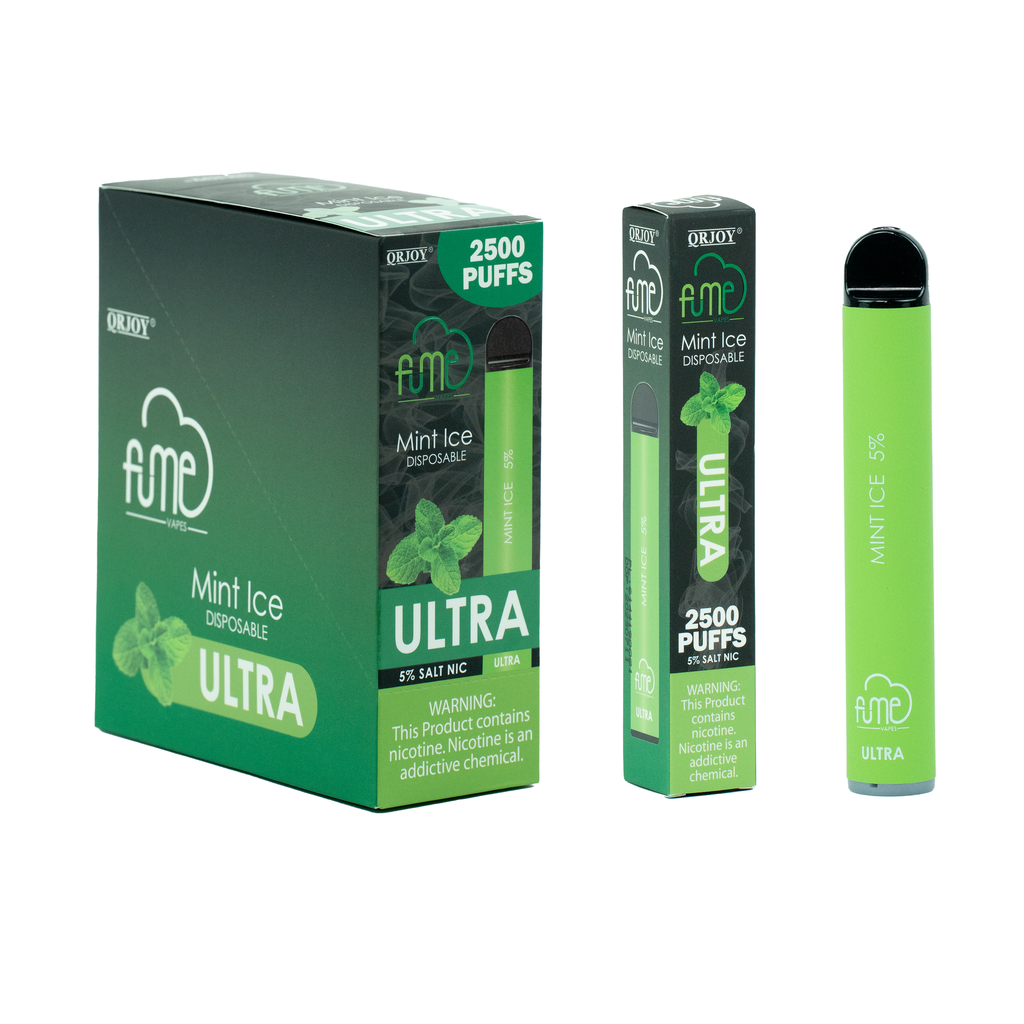 FumeUltra 10pk 5% 2.5k Mint Ice Old Box (6973304112752) Unit (6973304112745)