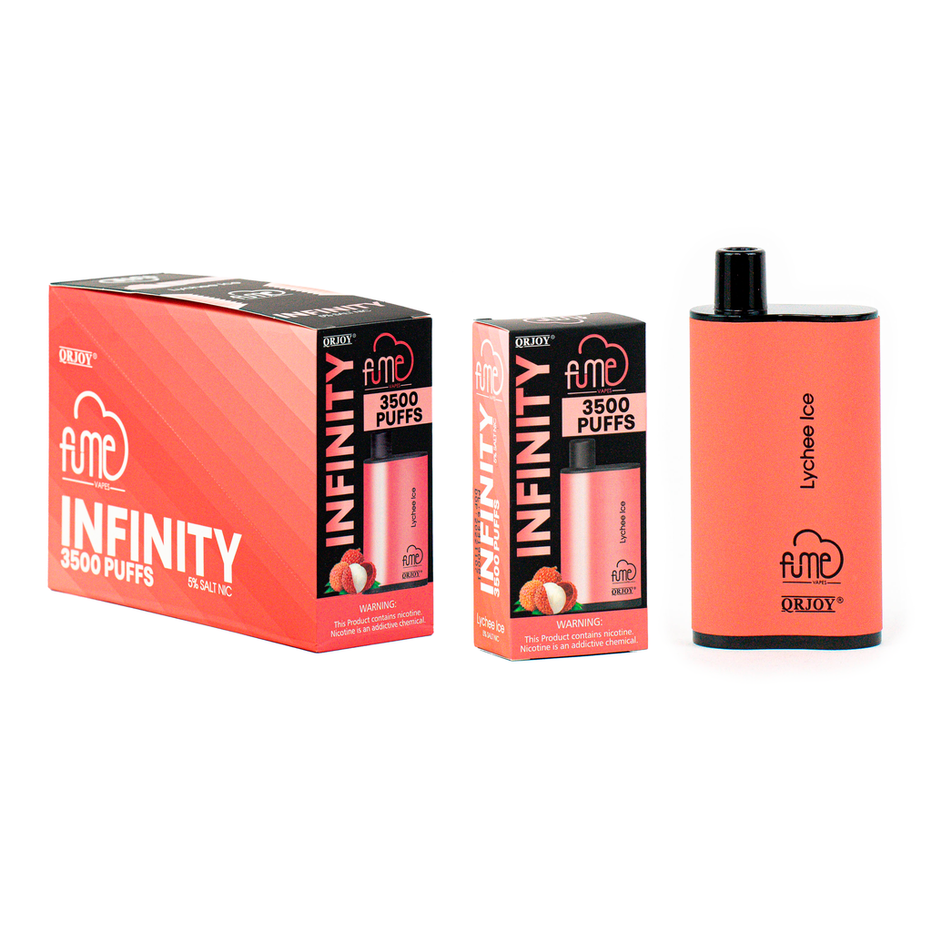 FumeInfinity 5pk 5% 3.5k Lychee Ice Box (69733041149920) Unit (6973304114985)
