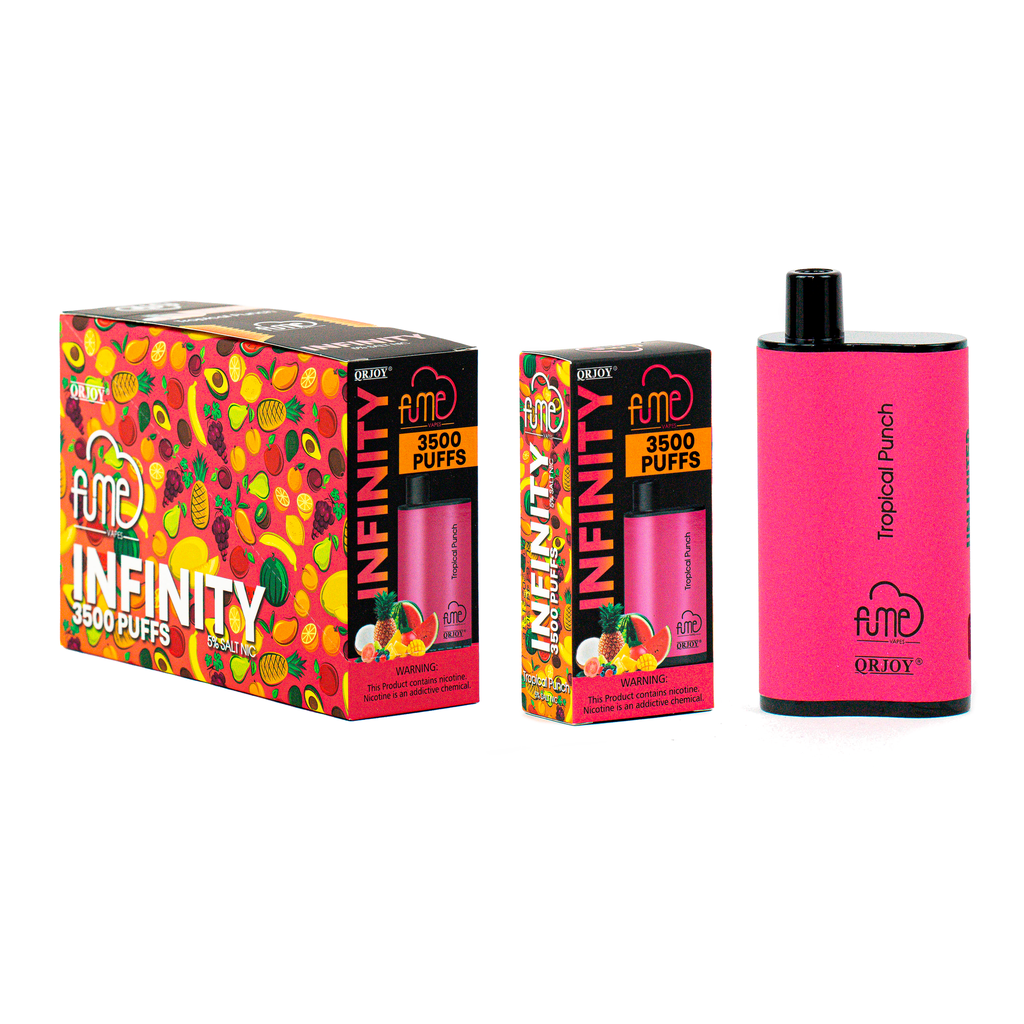 FumeInfinity 5pk 5% 3.5k Tropical Punch Box (6973304114091)