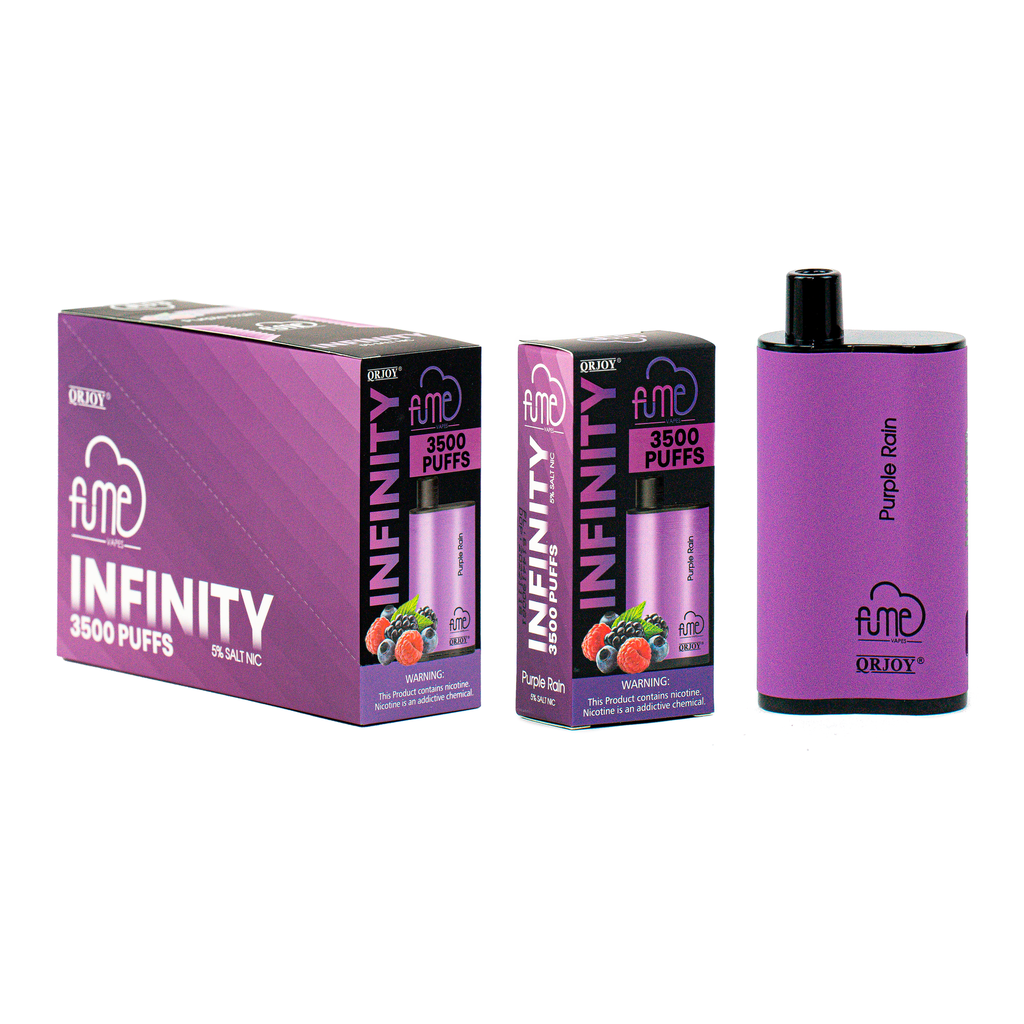 FumeInfinity 5pk 5% 3.5k Purple Rain Box (6973304114053) Unit (6973304114046)