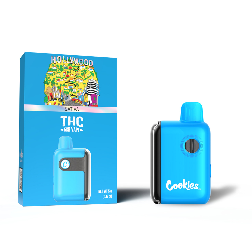 Cookies 5g Vape 5pk Hollywood Box (695682284987)