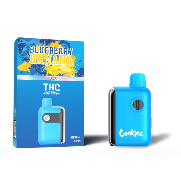 Cookies 5g Vape 5pk Blueberry Banana Box (695682285045)
