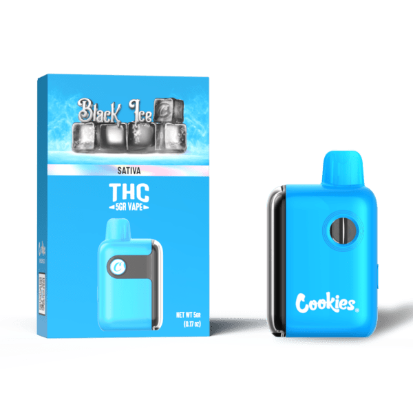Cookies 5g Vape 5pk Black Ice Box (695682288848)