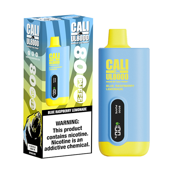 Cali UL8000 Blue Raspberry Lemonade Box (679771252293)