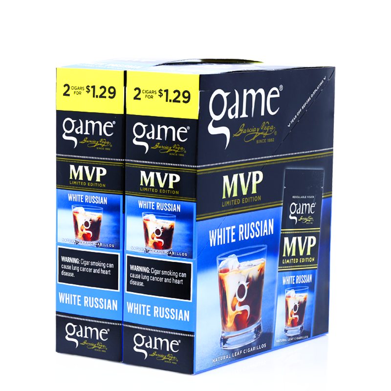 Game 2 For $1.29 White Russian Box (031700239414)