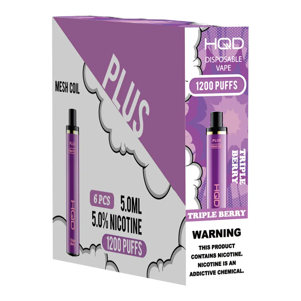 HqdCuvieplus 6pk 5% 1.2k Triple Berry Box (6923742015481)