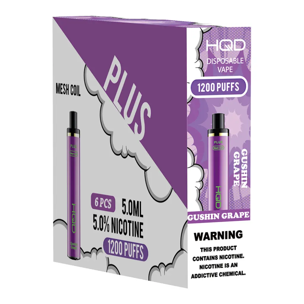 HqdCuvieplus 6pk 5% 1.2k Gushin Grape Box (6923742015412)