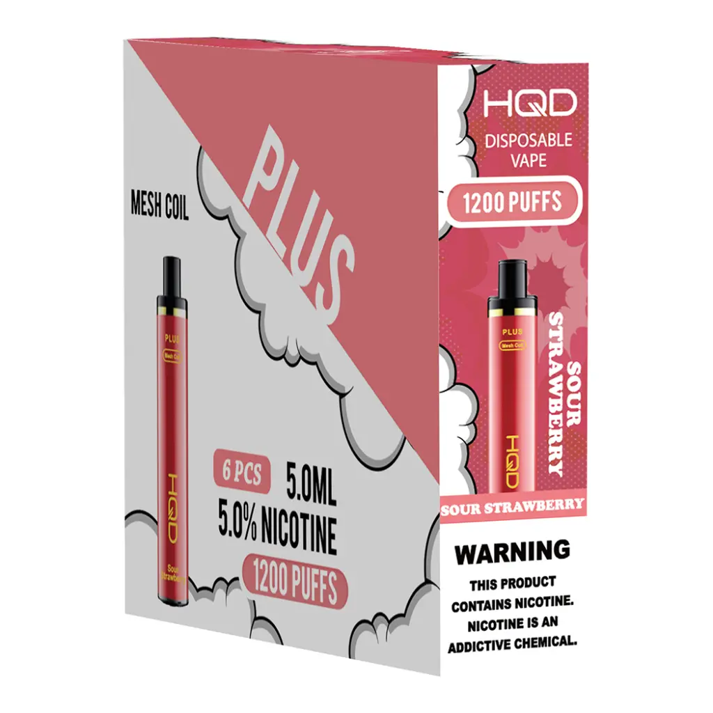 HqdCuvieplus 6pk 5% 1.2k Sour Strawberry Box (6923742015238)
