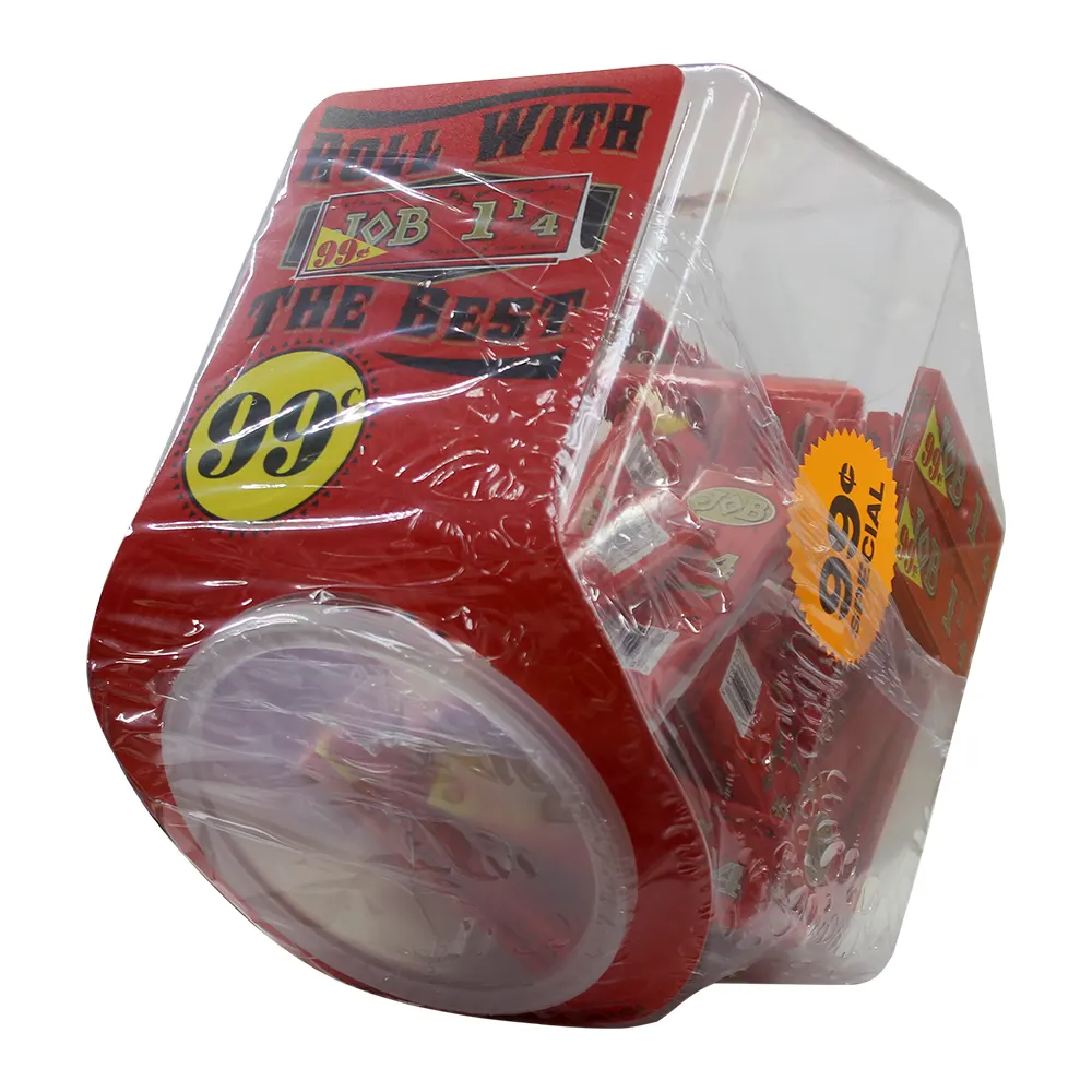 Job 11/4 100ct Plastic Container $0.99 Pre Priced Box (077170101875)