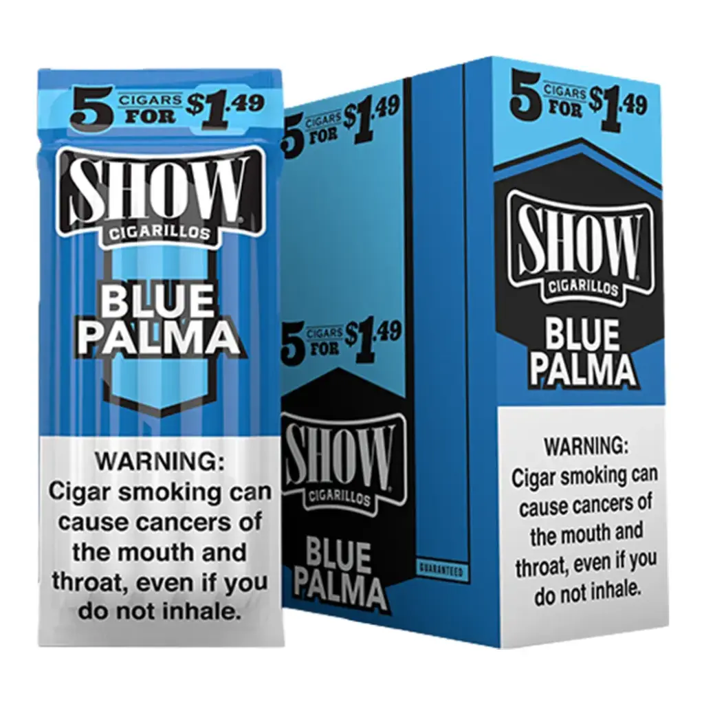 Show 5 For $1.49 15ct Blue Palma Box (817127023801)