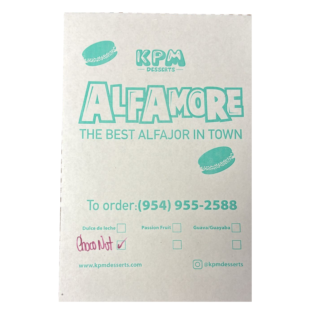 Alfamore 15pk Pizza Box Choco Nut Box (679628884356) 