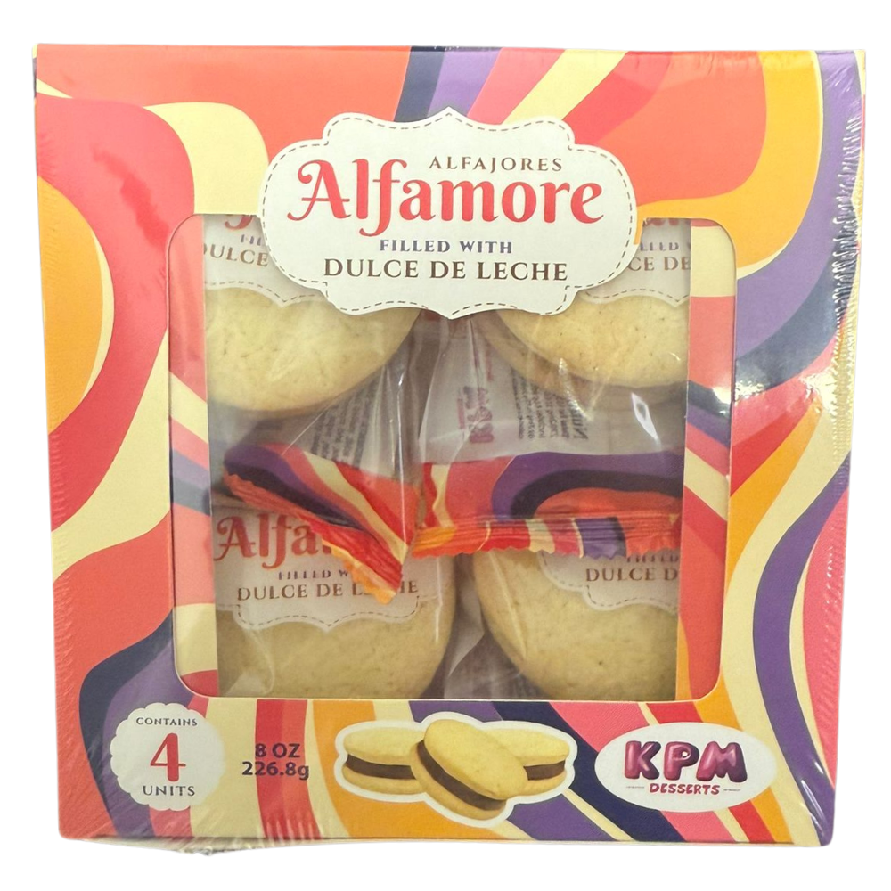Alfamore 4pk Alfajores Dulce de Leche Box (850054850164)