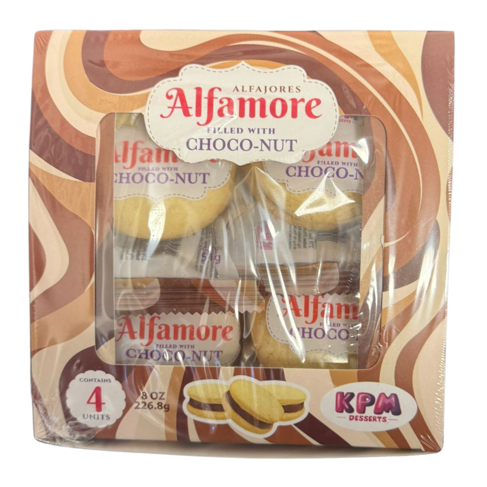Alfamore 4pk Alfajores Nutella Box (850054850171)