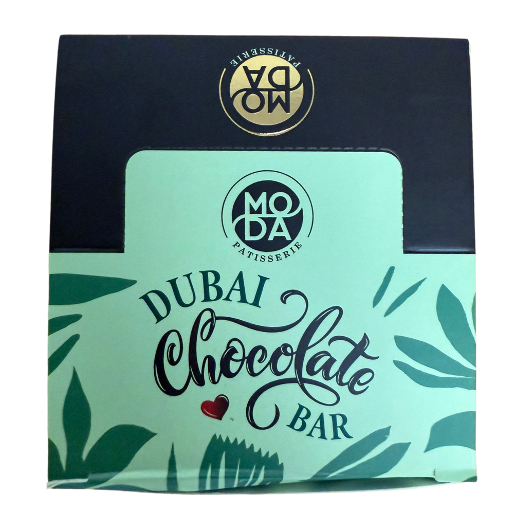 Dubai Chocolate 12pk 95g 3.3oz Pistachio Box (850067340713)