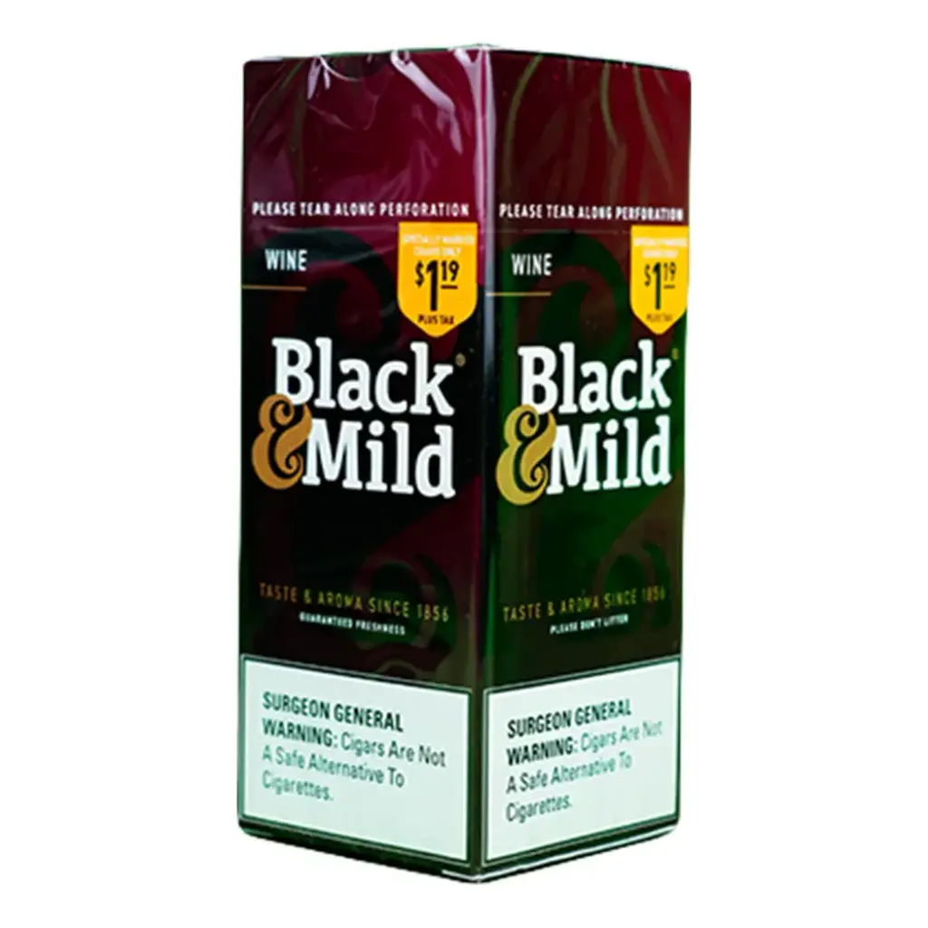 Black & Mild $1.19 25ct Jazz Box (070137514893)