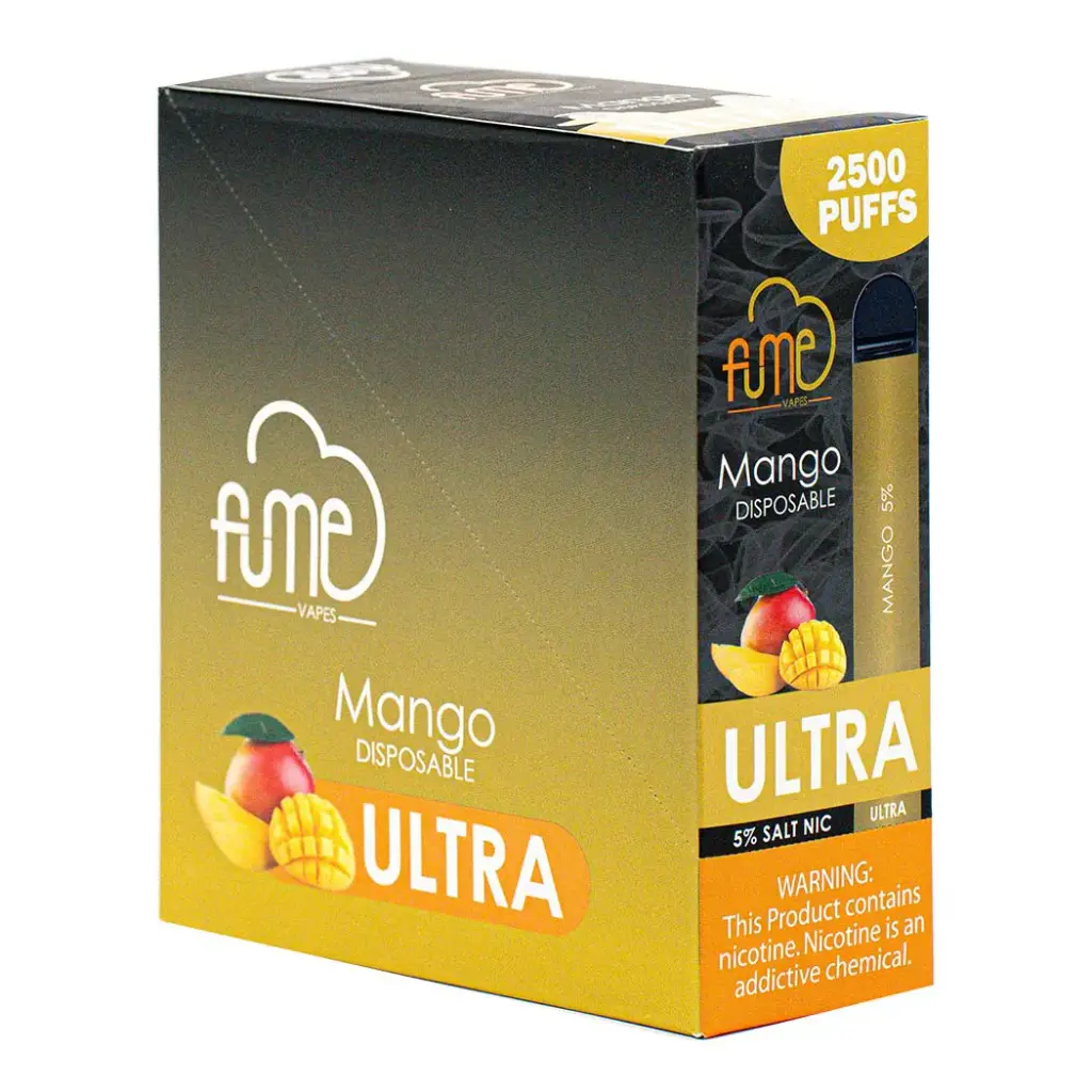 FumeUltra 10pk 5% 2.5k Mango New Box (6974710145181) 