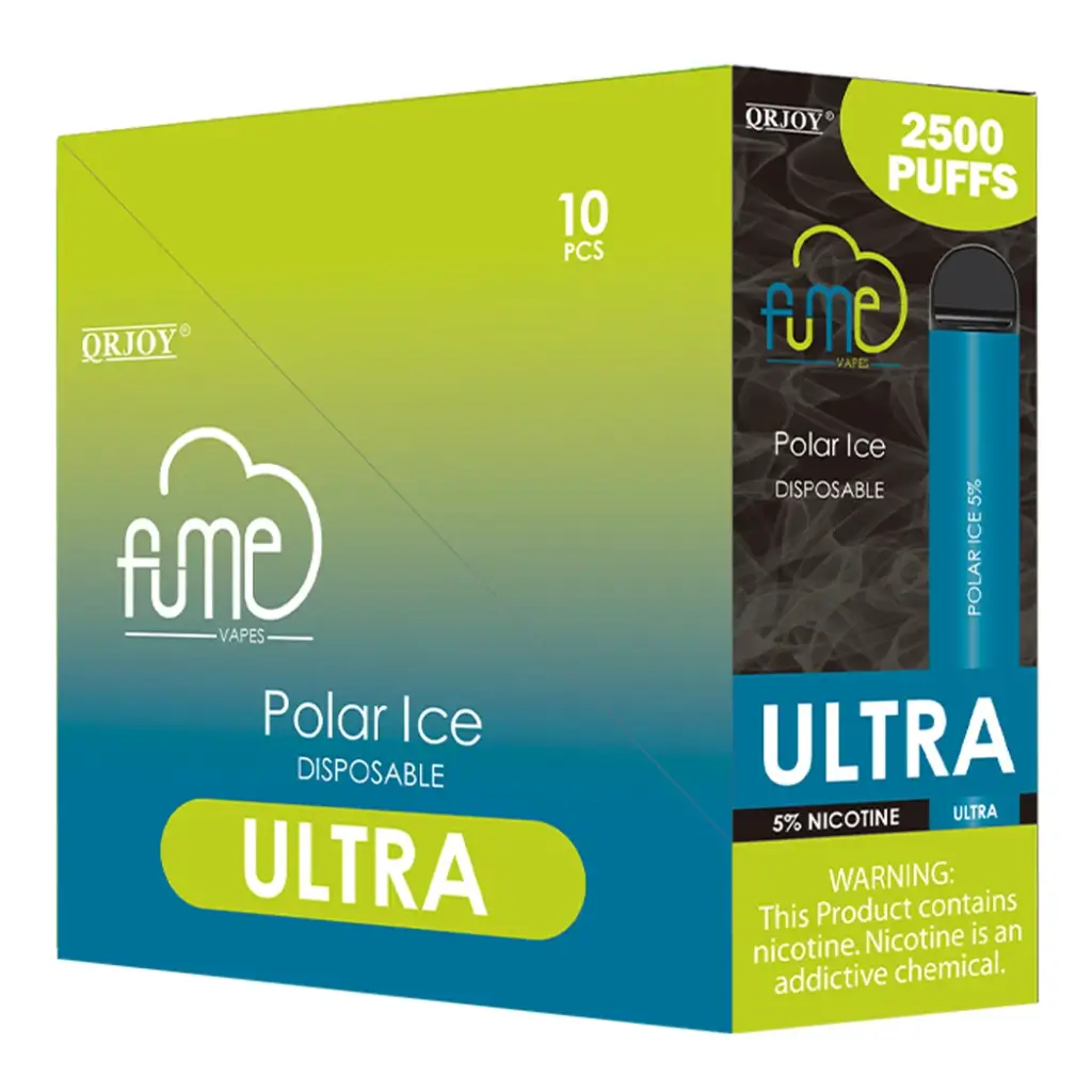 FumeUltra 10pk 5% 2.5k Polar Ice Box (6974710147314)