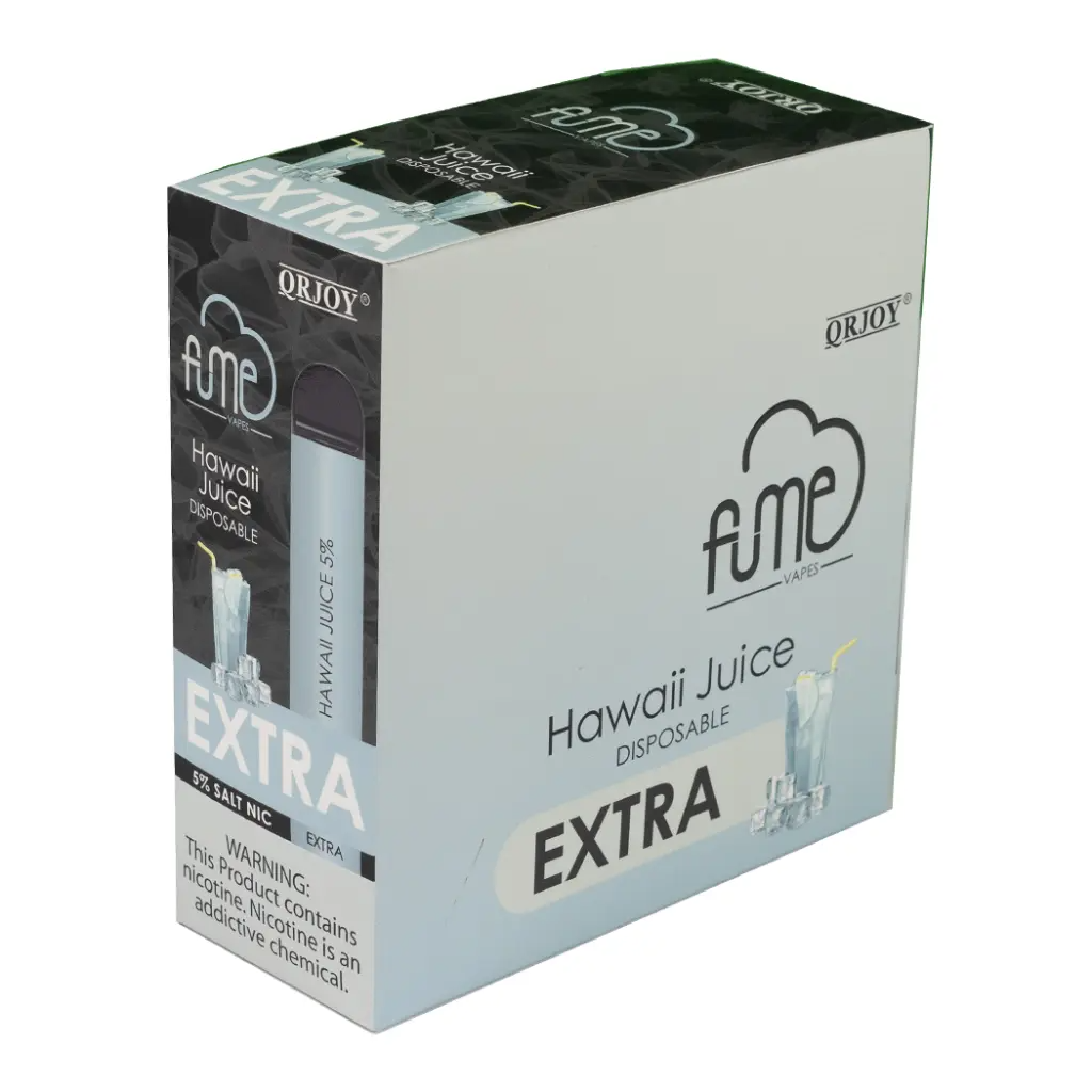 FumeUltra 10pk 5% 2.5k Hawaii Juice Box (6974710146652) 