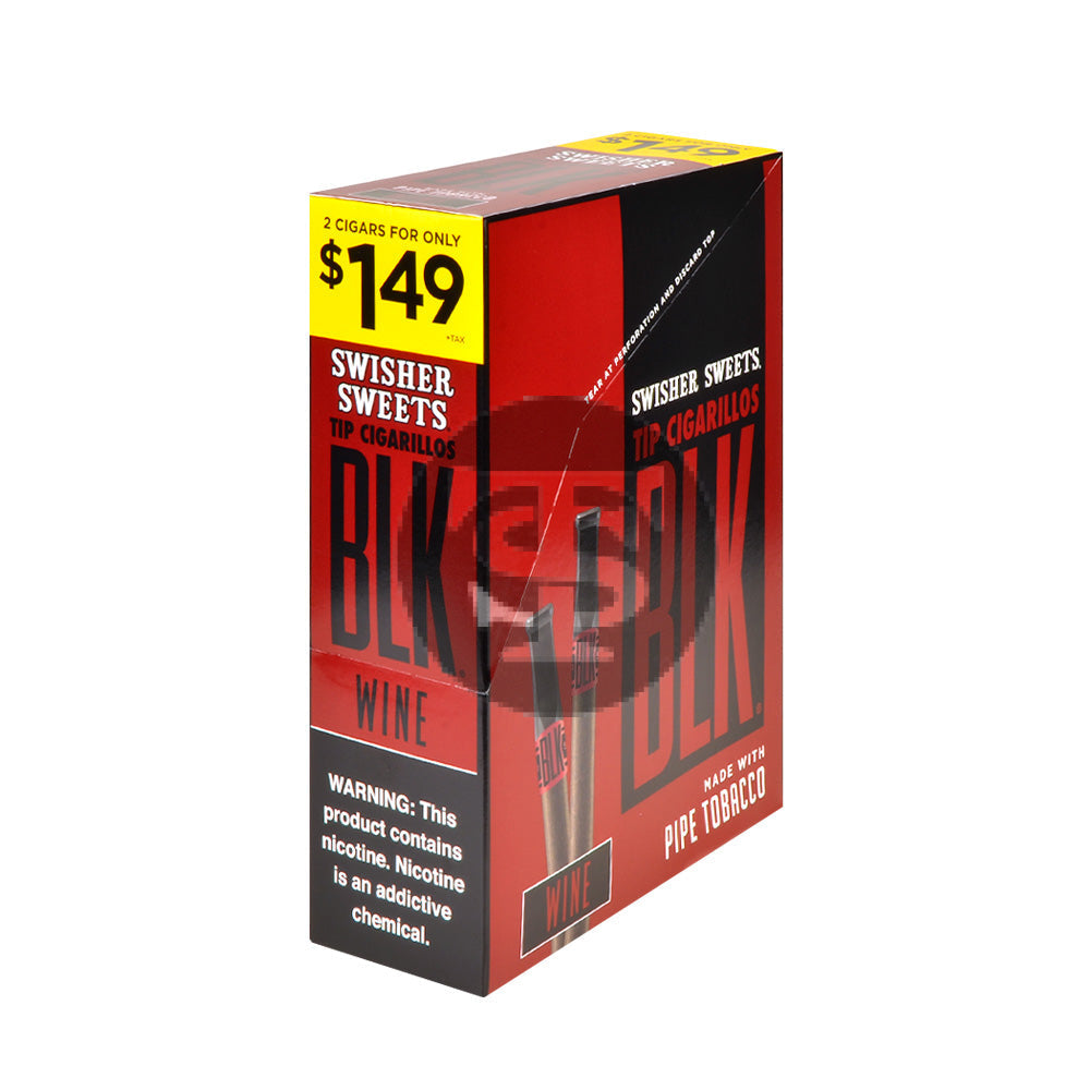 Swisher Blk 2 For $1.49 15-2pk Wine Box (025900297695) 