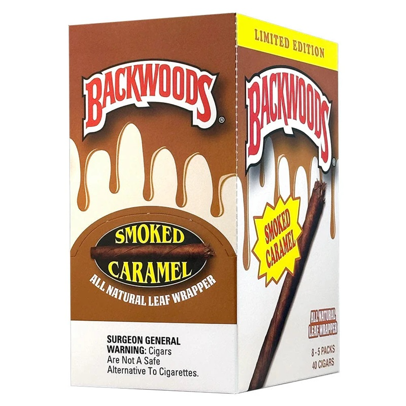 Backwoods 5pk 40ct Smoked Caramel Box (071610341623)