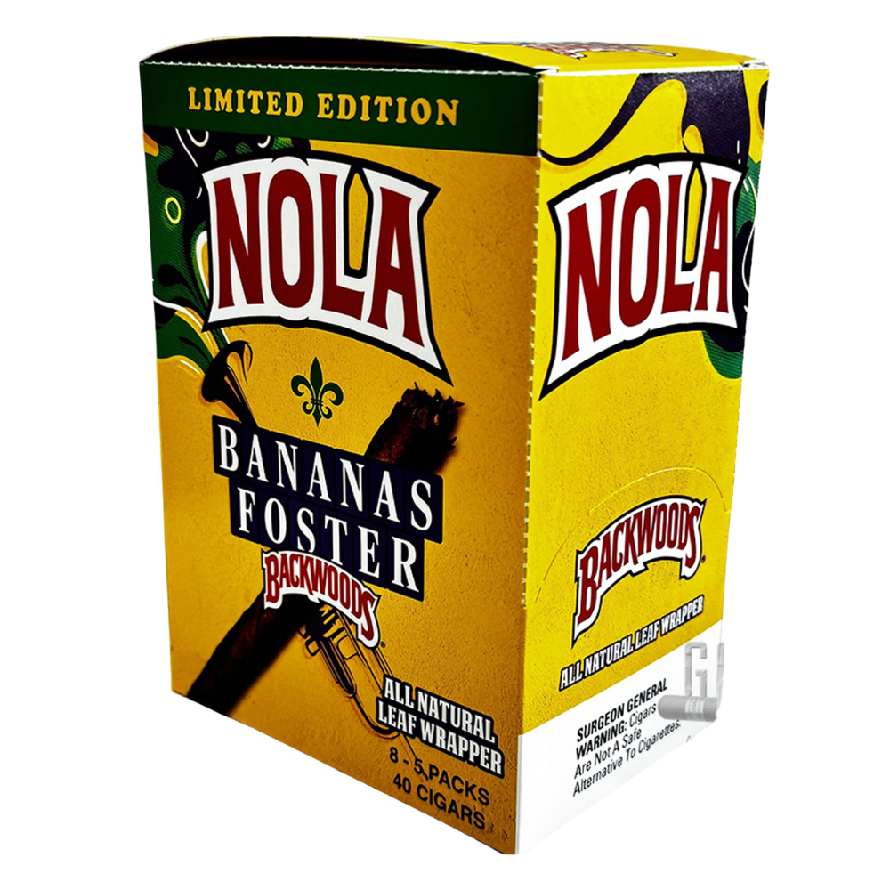 Backwoods 5pk 40ct Banana Foster Box (071610341739) 