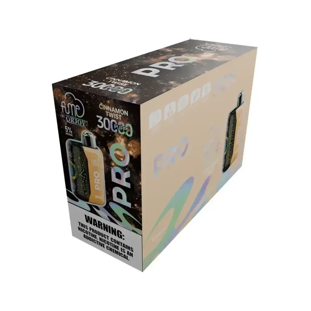 FumePro 5pk 5% 30k Cinnamont Twist Box (6941821735761) Unit (6941821735594)
