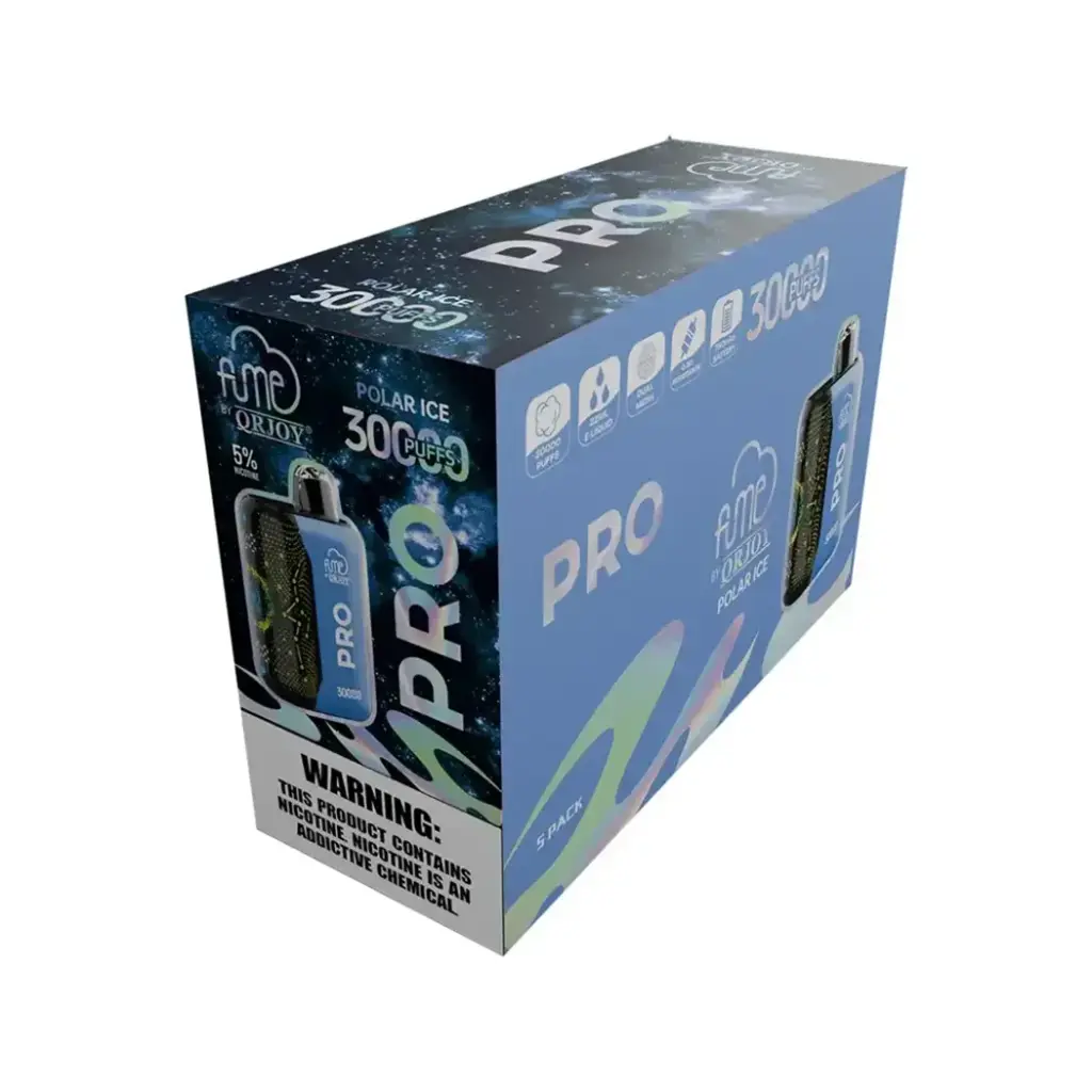 FumePro 5pk 5% 30k Polar Ice Box (6941821735853) Unit (69418217355686)