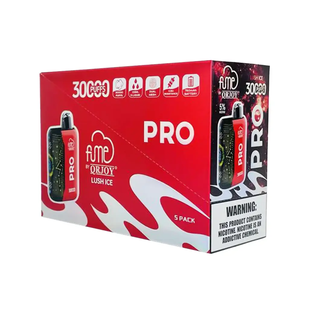 FumePro 5pk 5% 30k Lush Ice Box (6941821735716) Unit (6941821735549)
