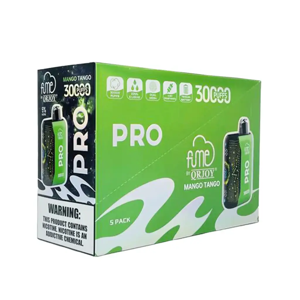 FumePro 5pk 5% 30k Mango Tango Box (6941821735808) Unit (6941821735631)