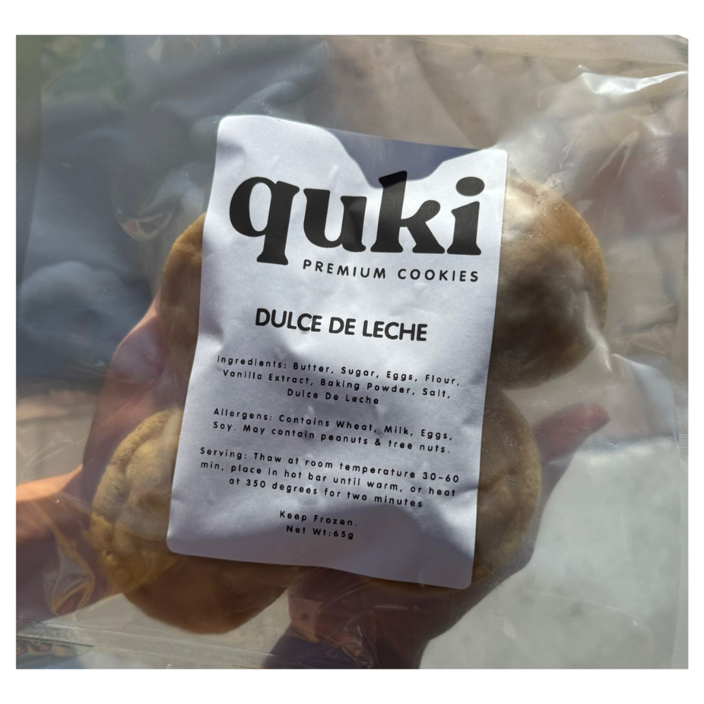 Quki Cookies 1pk 65gr Dulce de Leche