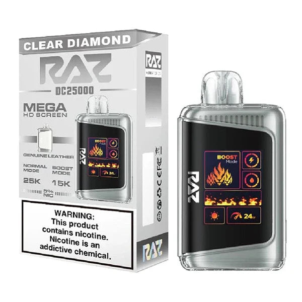 RazLtx 5pk 5% 25k Clear Diamond Box (6972866507419)