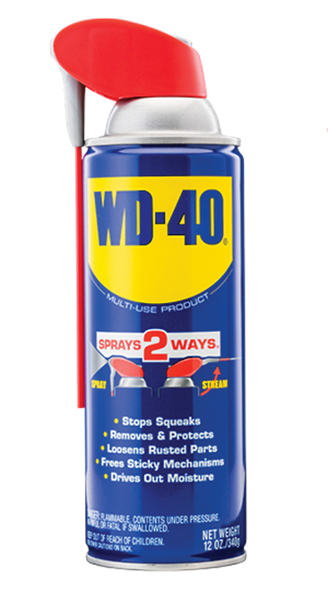 WD-40 1pk 8oz Can Without Smart Straw Unit (079567110989)