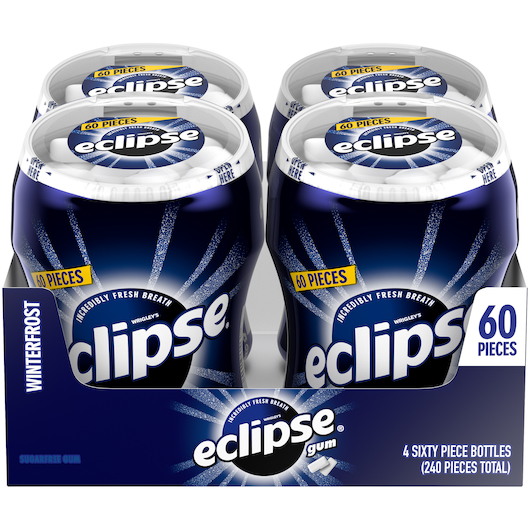 Eclipse Gum Big-E 4pk 60ct Winterfrost Box (022000103109) Unit (02231701)