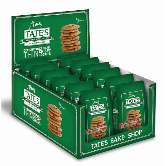Tate's Bake Shop 12pk 1oz Chocolate Chip Cookies Box (810291001552) Unit (810291001583)